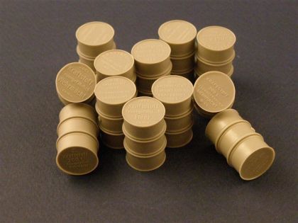 1:35 WWII German Fuel Drums (200L)