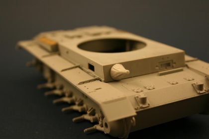 1:35 Hull MG Barrel with Canvas Cover  for PzIII/IV Tanks