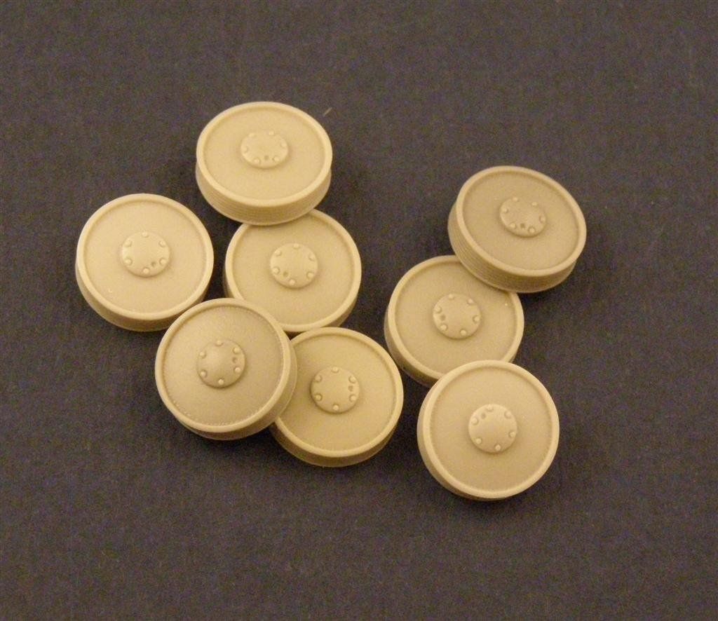 1:35 Burn out Wheels for PzII/Marder II
