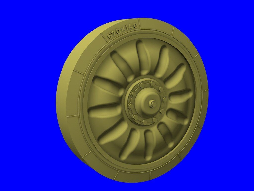 1:35 Road Wheels for MT-LB & “Gvozdika”