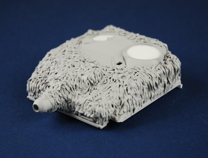 1:35 StuG III G Upper hull&barrel with captured Hessian Tape