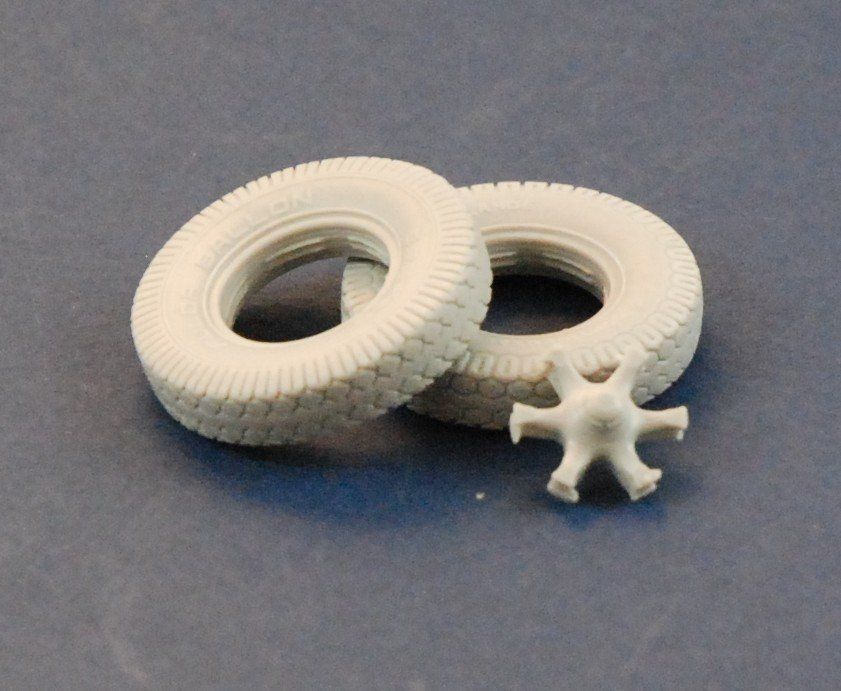1:35 Drive Wheels for Sd.Kfz 7 (Early Pattern )