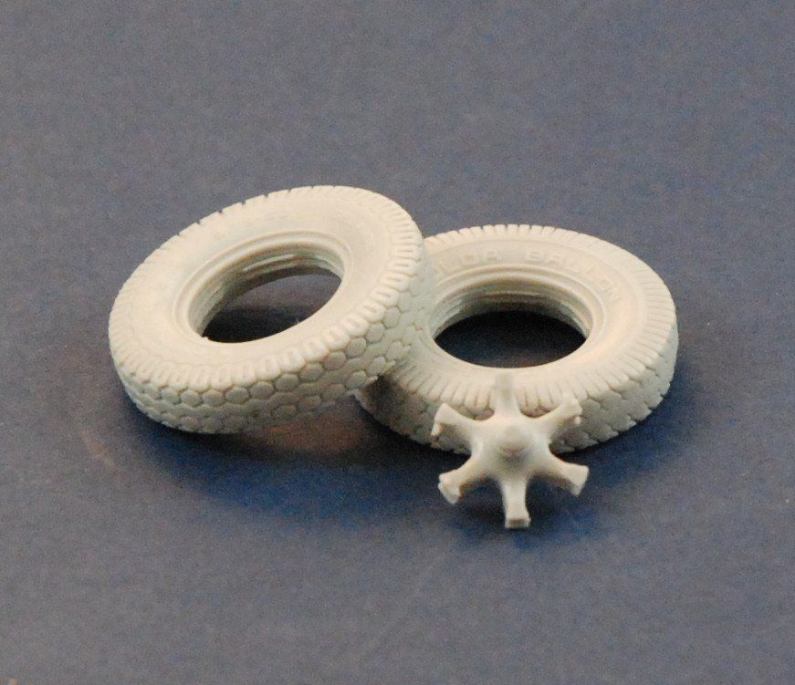 1:35 Drive Wheels for Sd.Kfz 7 (Late Pattern )