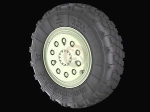 1:35 German Fennek LGS Road Wheels