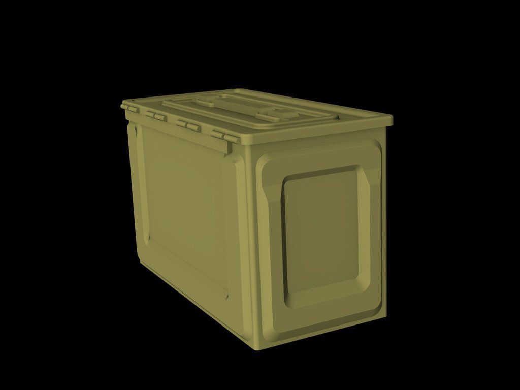 1:35 US Ammo Boxes for 0,5 ammo (metal patern)