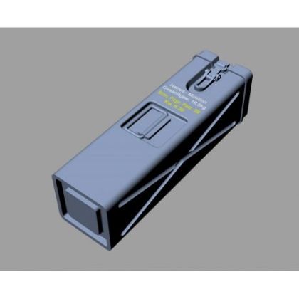 1:35 WWII German ammo boxes for PaK/KwK 38