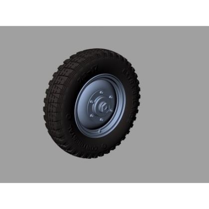 1:35 Mercedes G4 Road wheels (Gelande pattern)