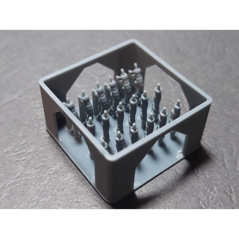 1:35 WWII US AFV antenna mount with rods