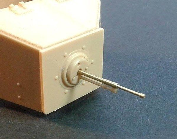 1:35 WWII Soviet DT-28 tank MG barrels