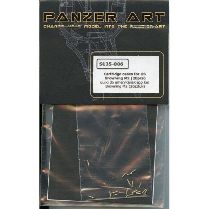 1:35 Cartridge cases for Browning 0,5 (20pcs)