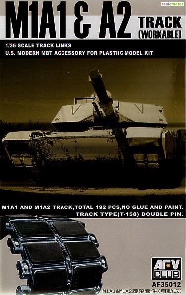 1:35 M1A1/M1A2 'Big Foot' track links Workable