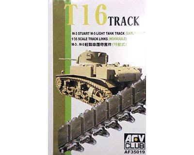 1:35 M3 & M5 Stuart Light Tank T16 Track Links Early Type (workable)