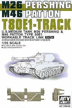 1:35 T80E1 Workable Track for M26 Pershing/M46 Patton Medium Tank