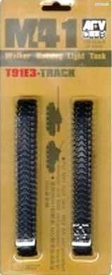1:35 T91E3-Track M41 Walker Bulldog Ligth Tank (Vinylketten)