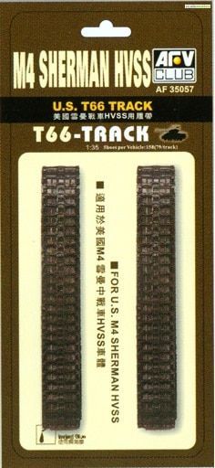 1:35 M4 Sherman HVSS T66 Tracks