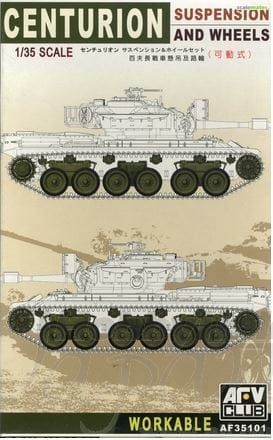 1:35 Centurion Workable Suspension And Wheels (for AFVClub)