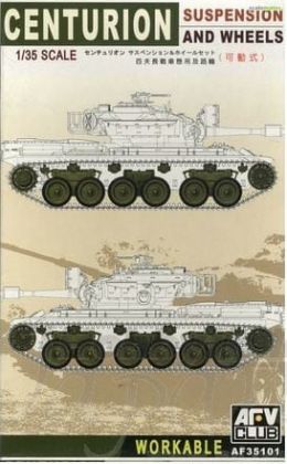 1:35 Centurion Workable Suspension And Wheels (for AFVClub)