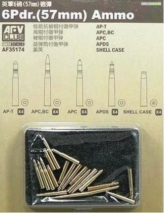 1:35 6Pdr.(57mm) Ammo