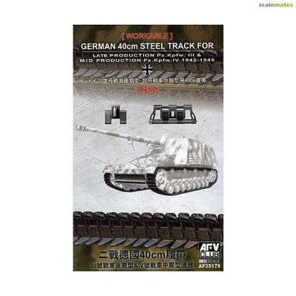 1:35 40cm Workable Tracks for tank III/IV