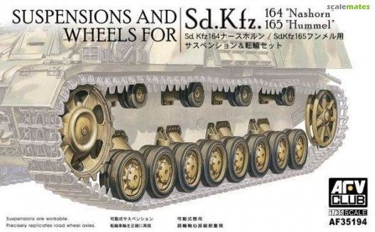 1:35 Nashorn / Hummel Suspensions and Wheels