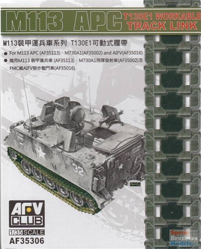 1:35 M113 APC T130E1 Workable Track Link Set