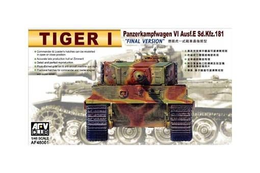 1:48 Tiger I Panzerkampfwagen VI Sd.Kfz. 181 Late Version