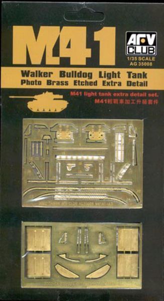 1:35 Extra Detail Set for M41 Walker Bulldog Light Tank
