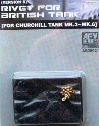 1:35 Rivet For British Tank (Version B)
