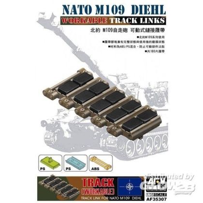 1:35 Nato M109 Diehl workable track