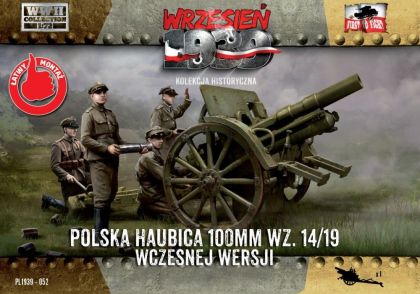 1:72 100mm Polish wz. 14/19 Howitzer Early Version