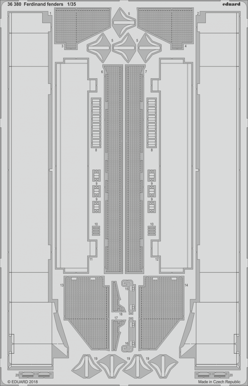 1:35 Ferdinand fenders