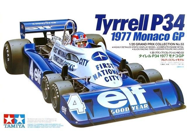 1:20 Tyrrell P34 1977 Monaco GP