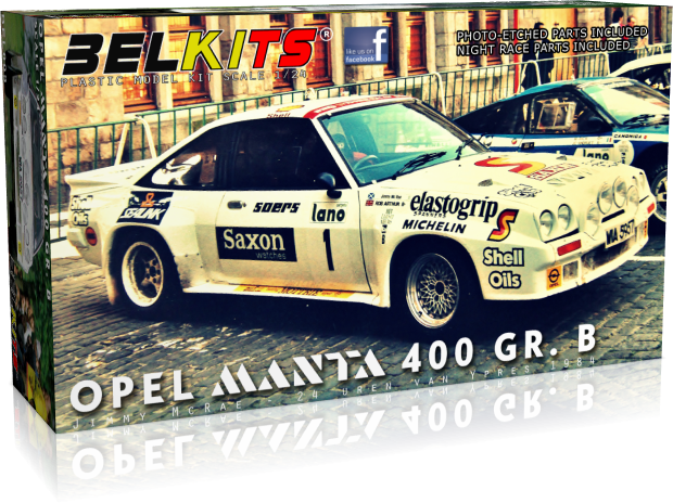 1:24 Opel Manta 400 GR. B
