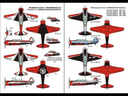 1:48 Let C-11 Aeroklub Mladá Boleslav