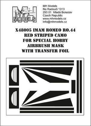 1:48 IMAM Ro.44 RED STRIPED CAMO