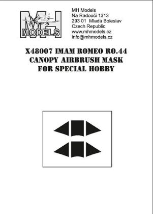 1:48 IMAM Ro.44 CANOPY AIRBRUSH MASK