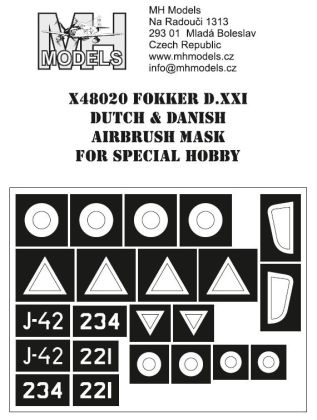 1:48 Fokker D.XXI Dutch & Danish