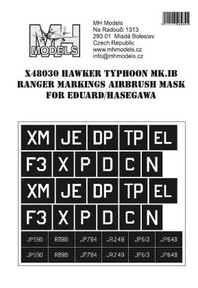 1:48 Hawker Typhoon Mk.IB Ranger Markings