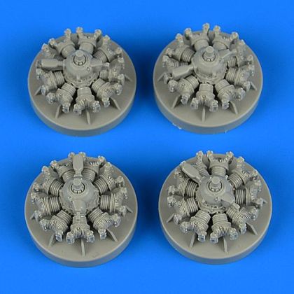 1:72 B-17G flying fortress engines