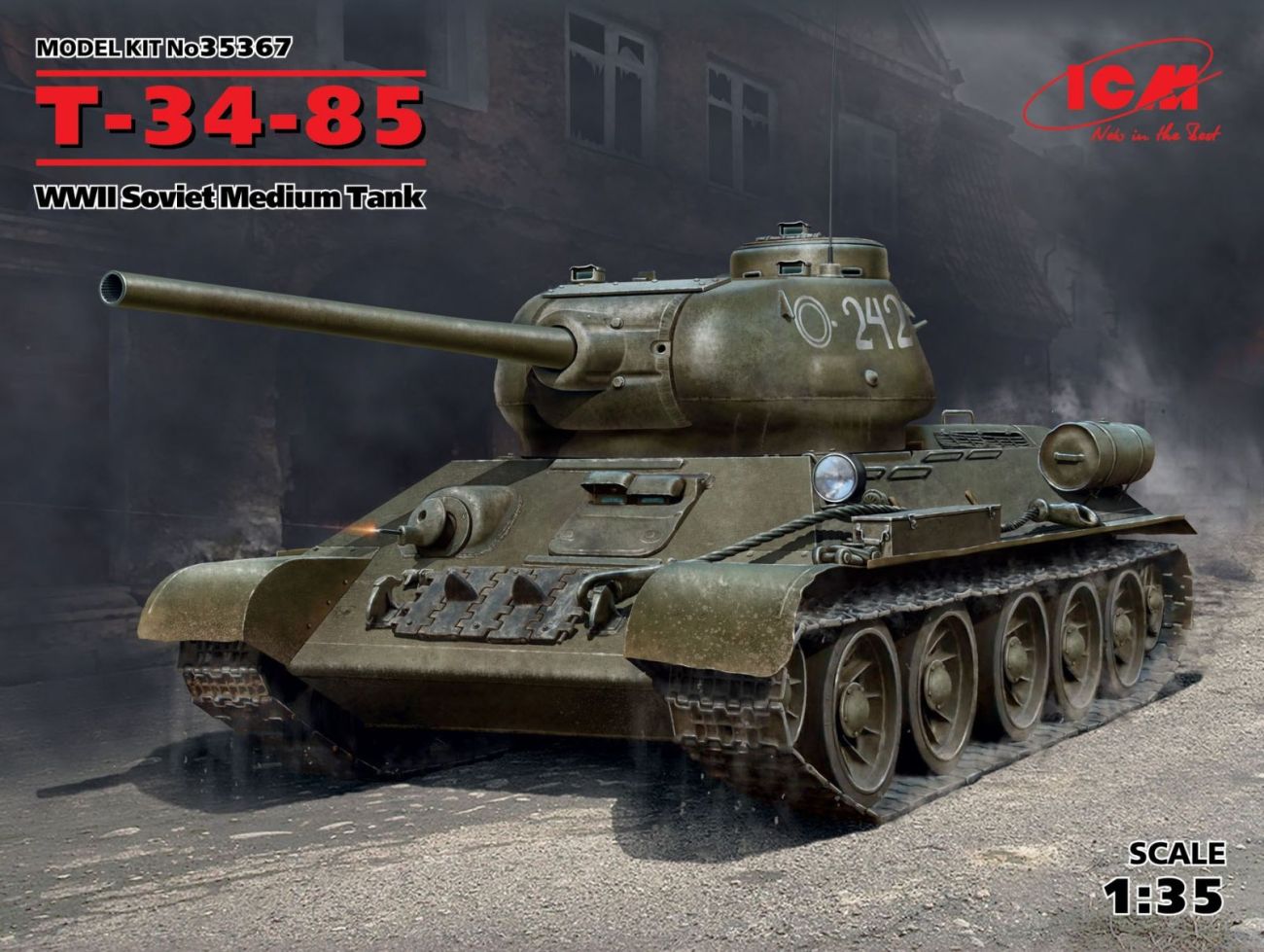 1:35 ?-34-85, WWII Soviet Medium Tank