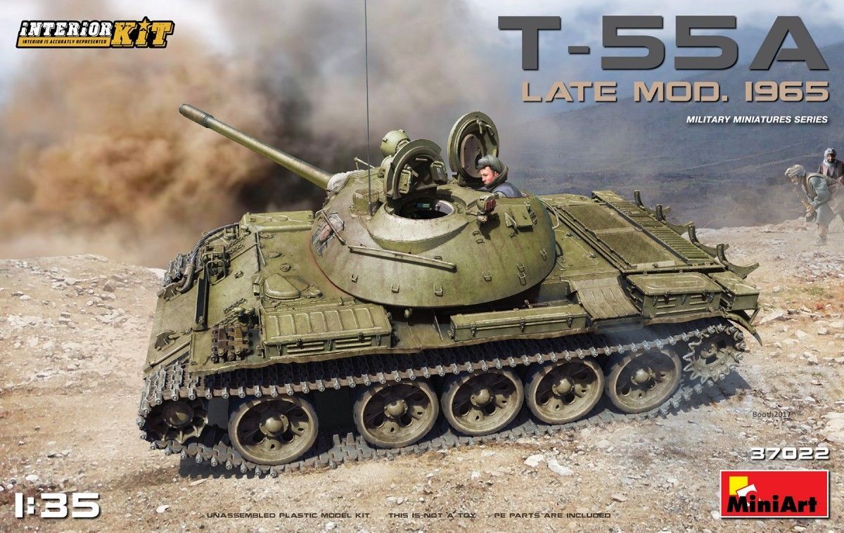 1:35 T-55A LATE MOD. 1965 INTERIOR KIT