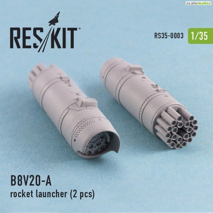 1:35 B8V20-A Rocket Launcher (2 Pcs)