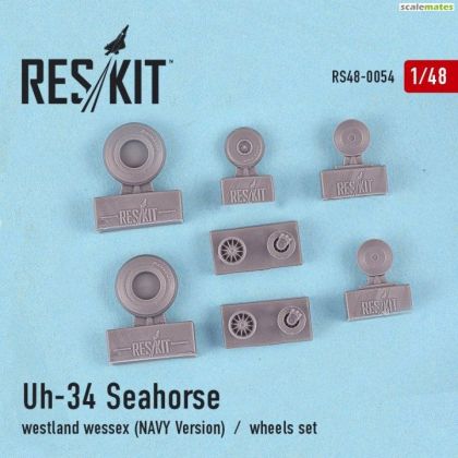 1:48 Uh-34 Seahorse / Westland Wessex (NAVY Version) wheels set