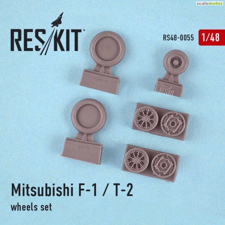 1:48 Mitsubishi F-1/T-2 wheels set