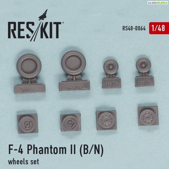 1:48 F-4 Phantom II (B, N) wheels set