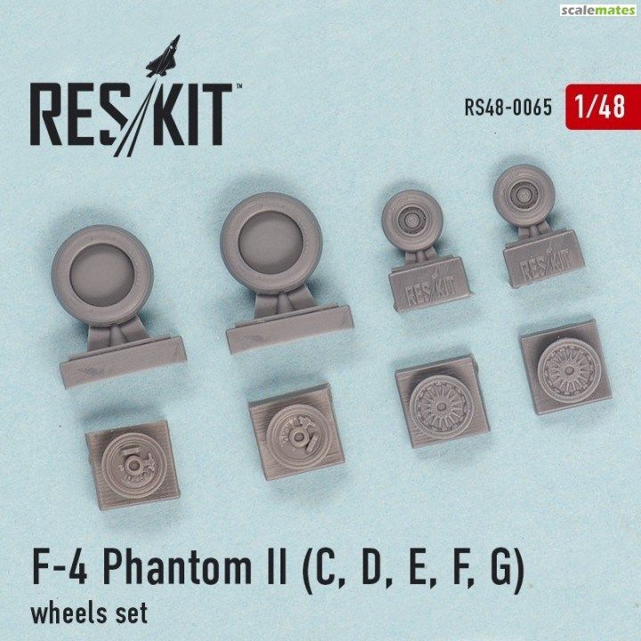 1:48 F-4 Phantom II (C, D, E, F) wheels set