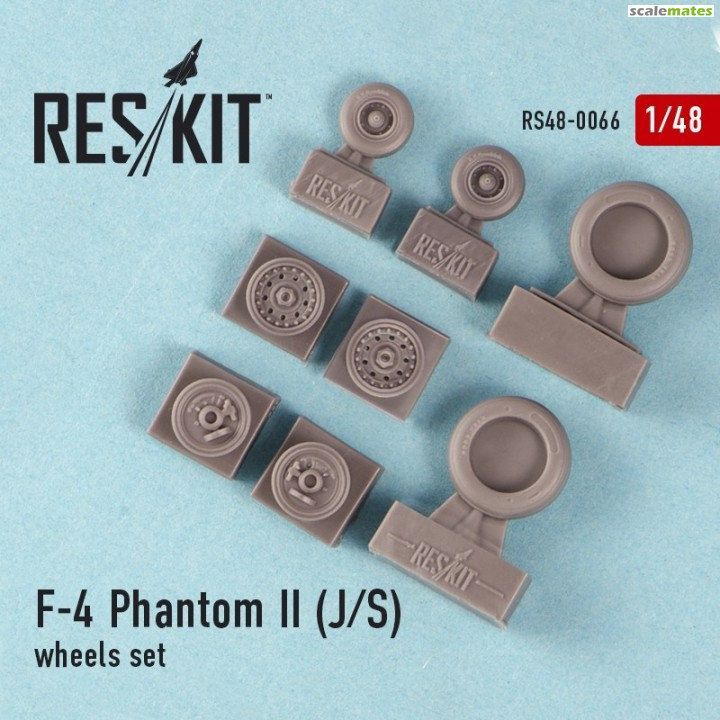 1:48 F-4 Phantom II (J, S) Wheels Set