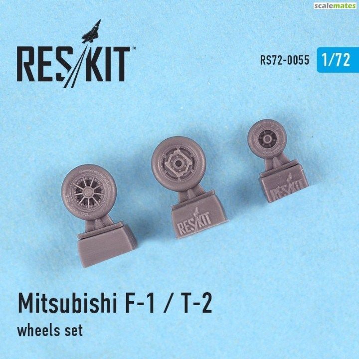 1:72 Mitsubishi F-1/T-2 wheels set