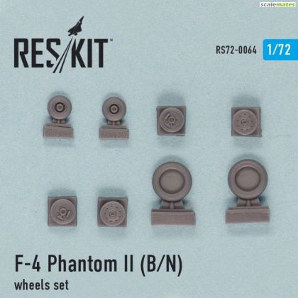 1:72 F-4 Phantom II (B, N) wheels set