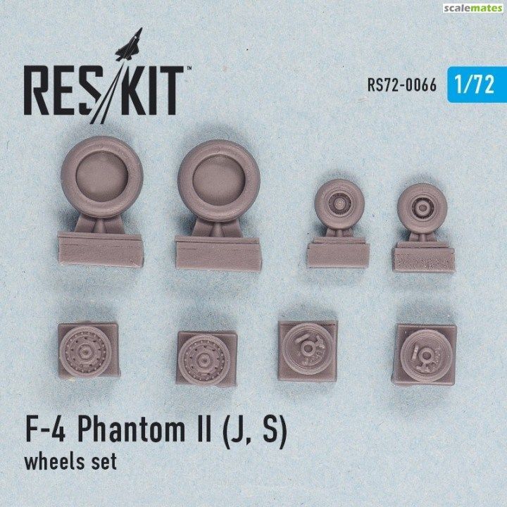 1:72 F-4 Phantom II (J, S) Wheels Set